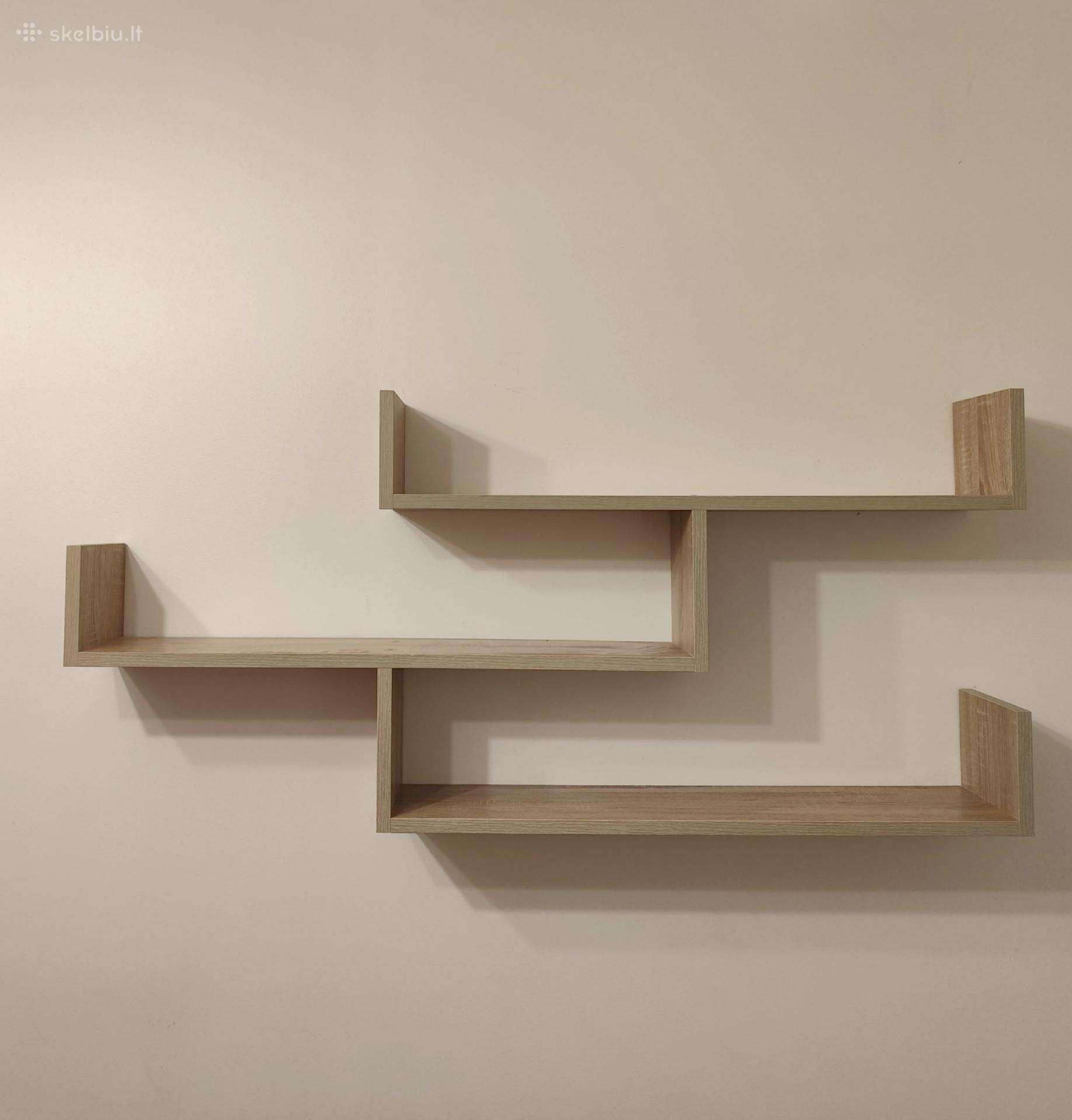 Pakabinamos lentynos 2 vnt