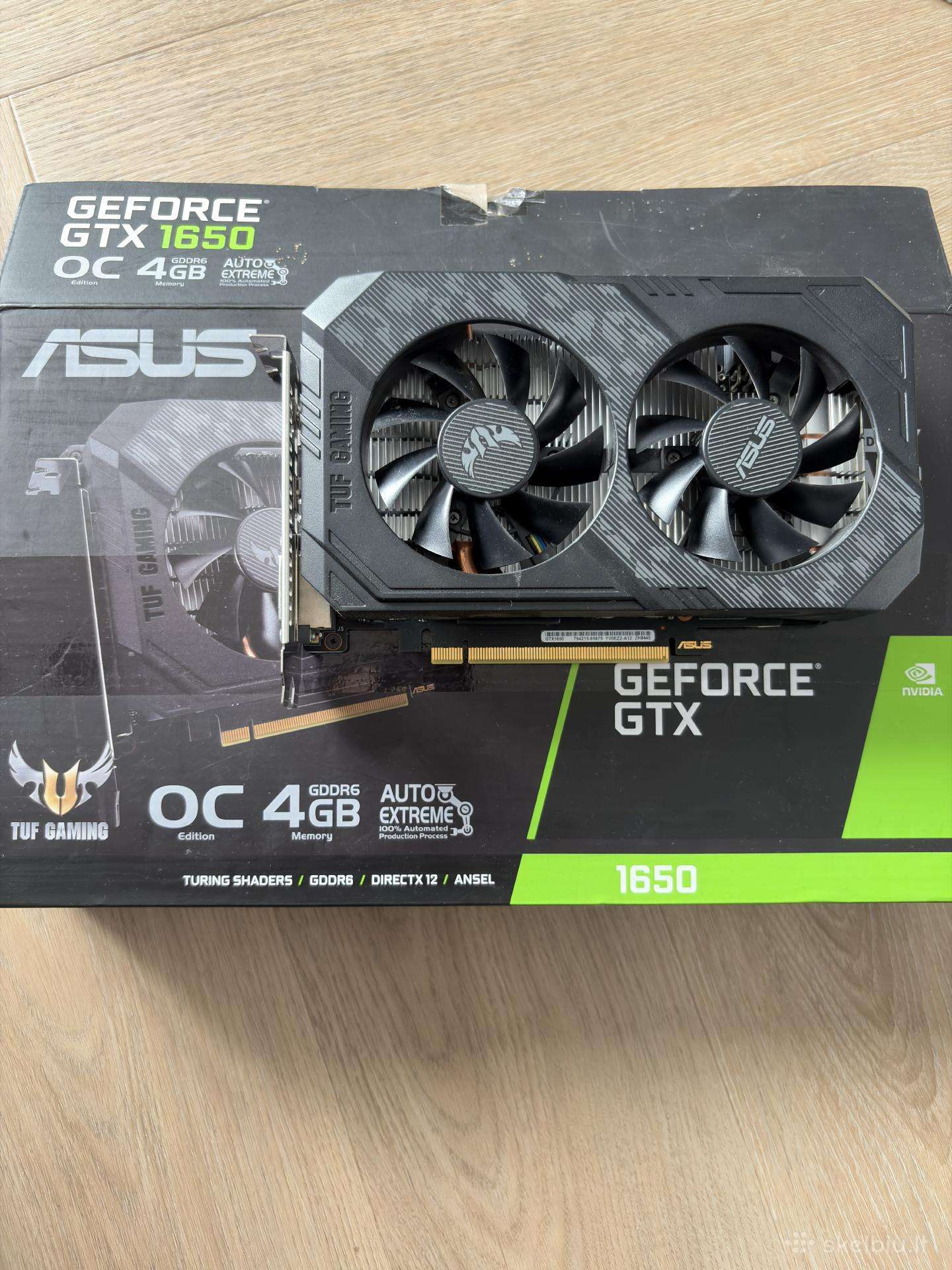Gtx 1650 4gb oc asus tuf
