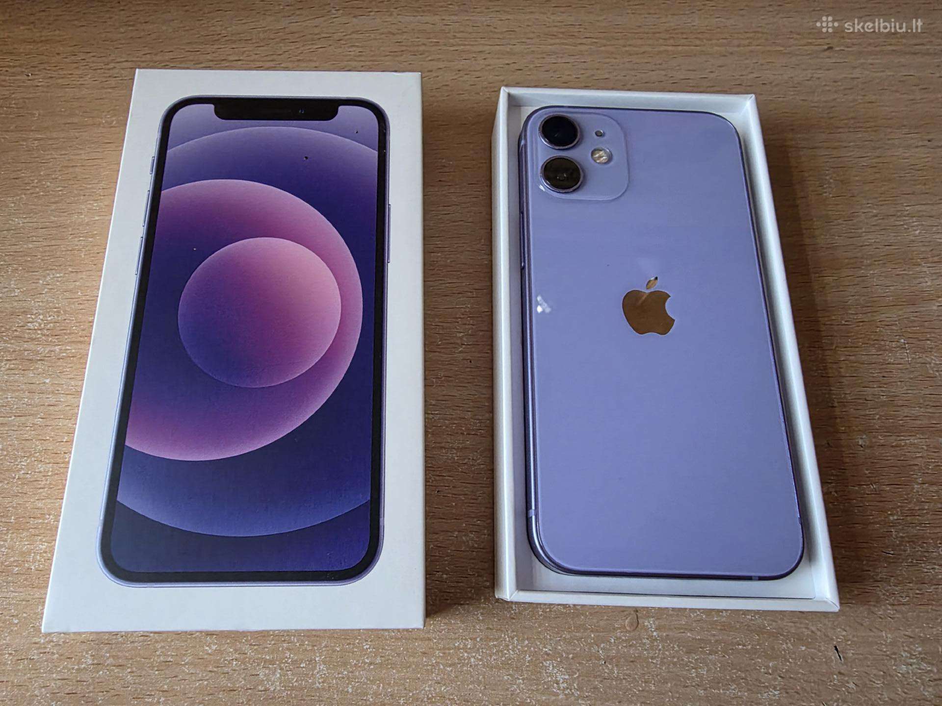 iPhone mini 12 (Utenoje pasiimti) violetinis