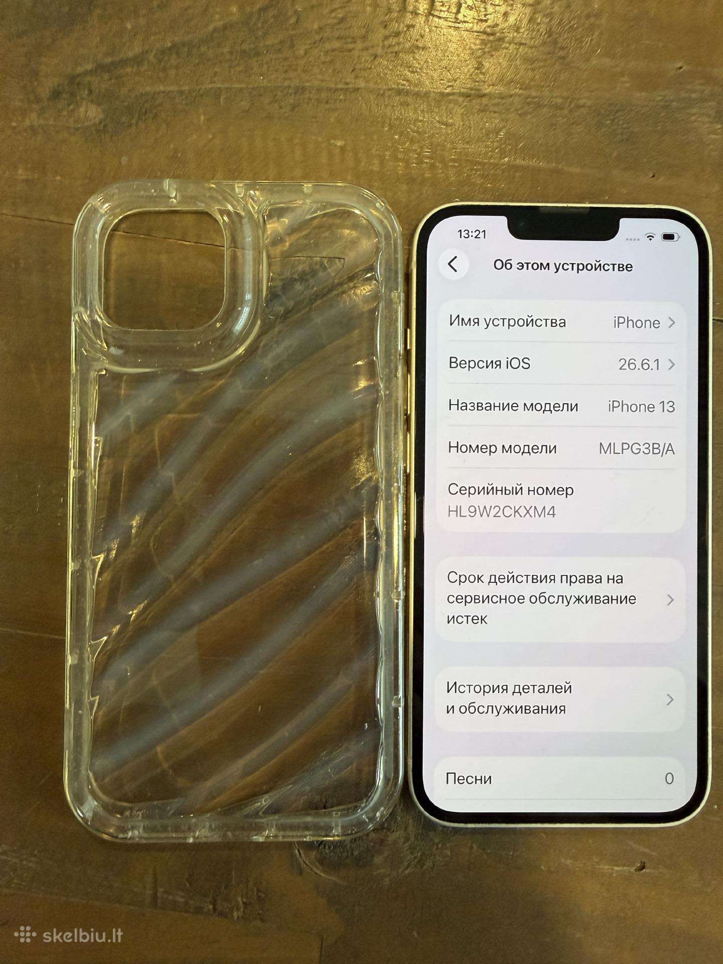 Idealus I phone 13 128gb su deklu