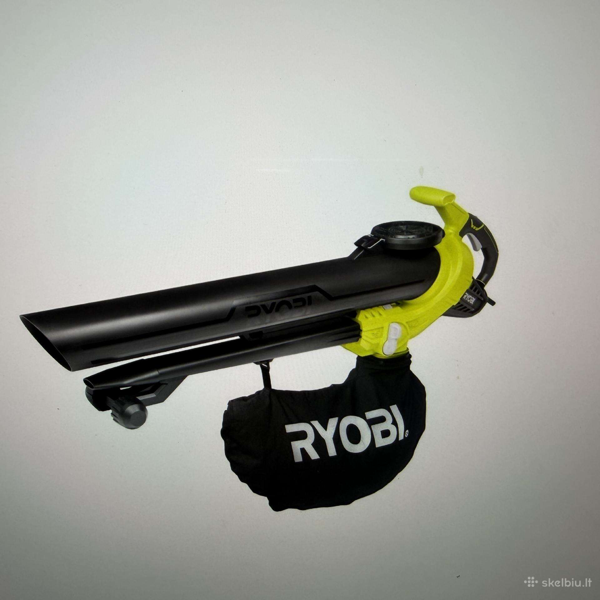 Elektrinis lapų siurblys Ryobi Rbv3000cesv, 3000w