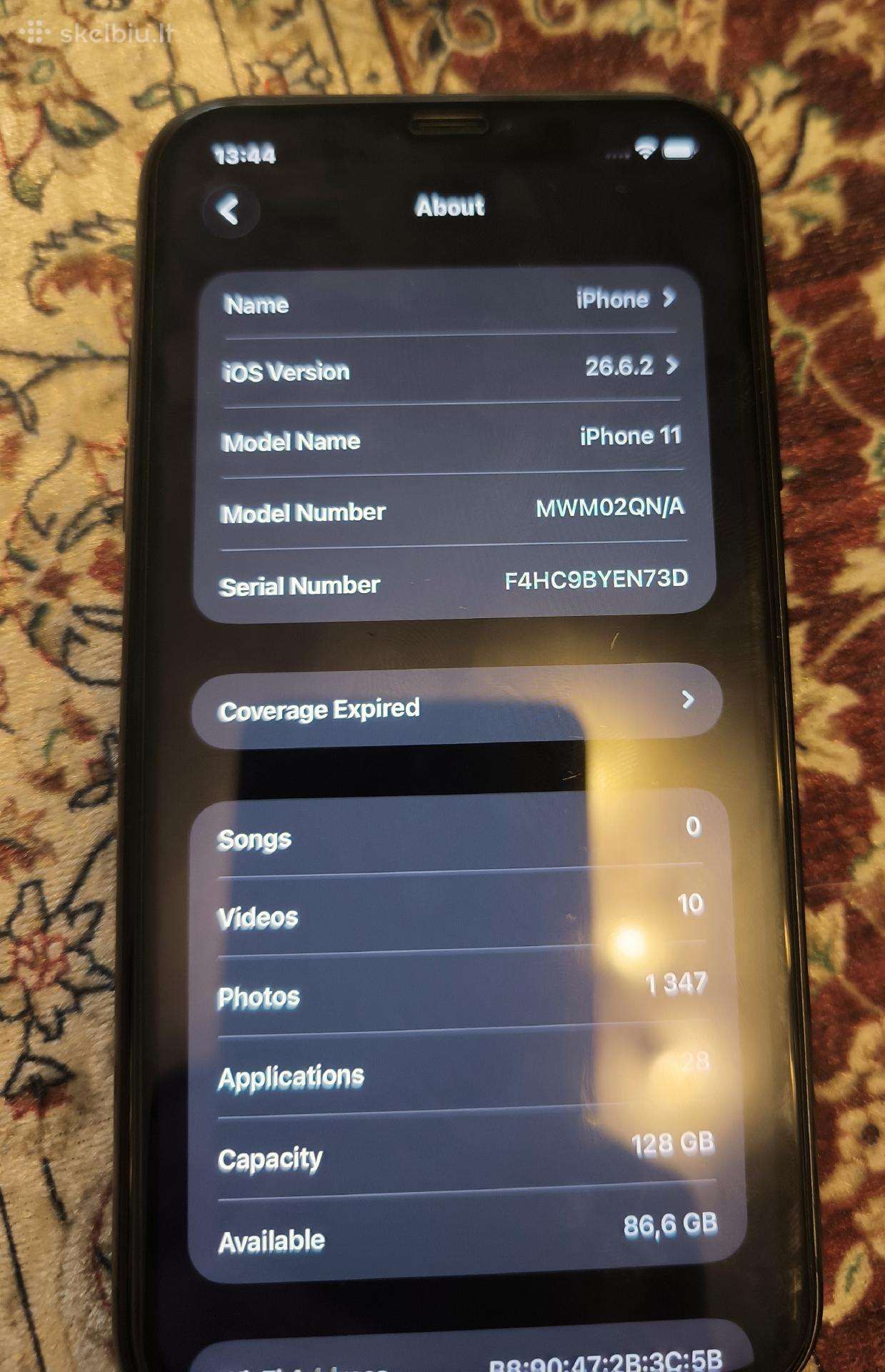 iPhone 11.128 GB