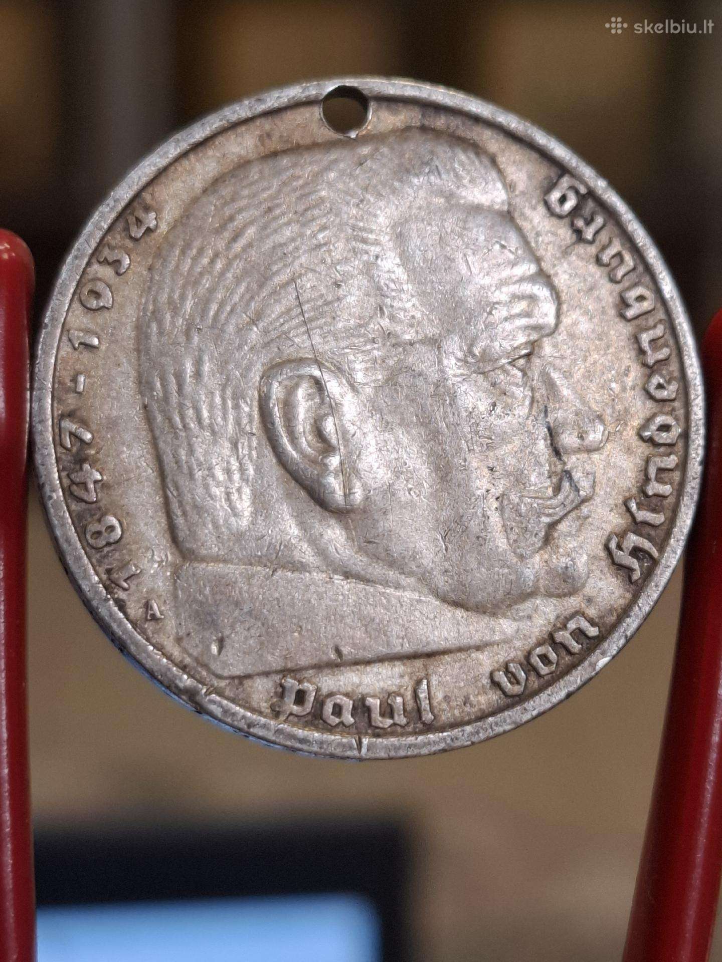 Vokietija Trečias Reichas 1935 A kalykla