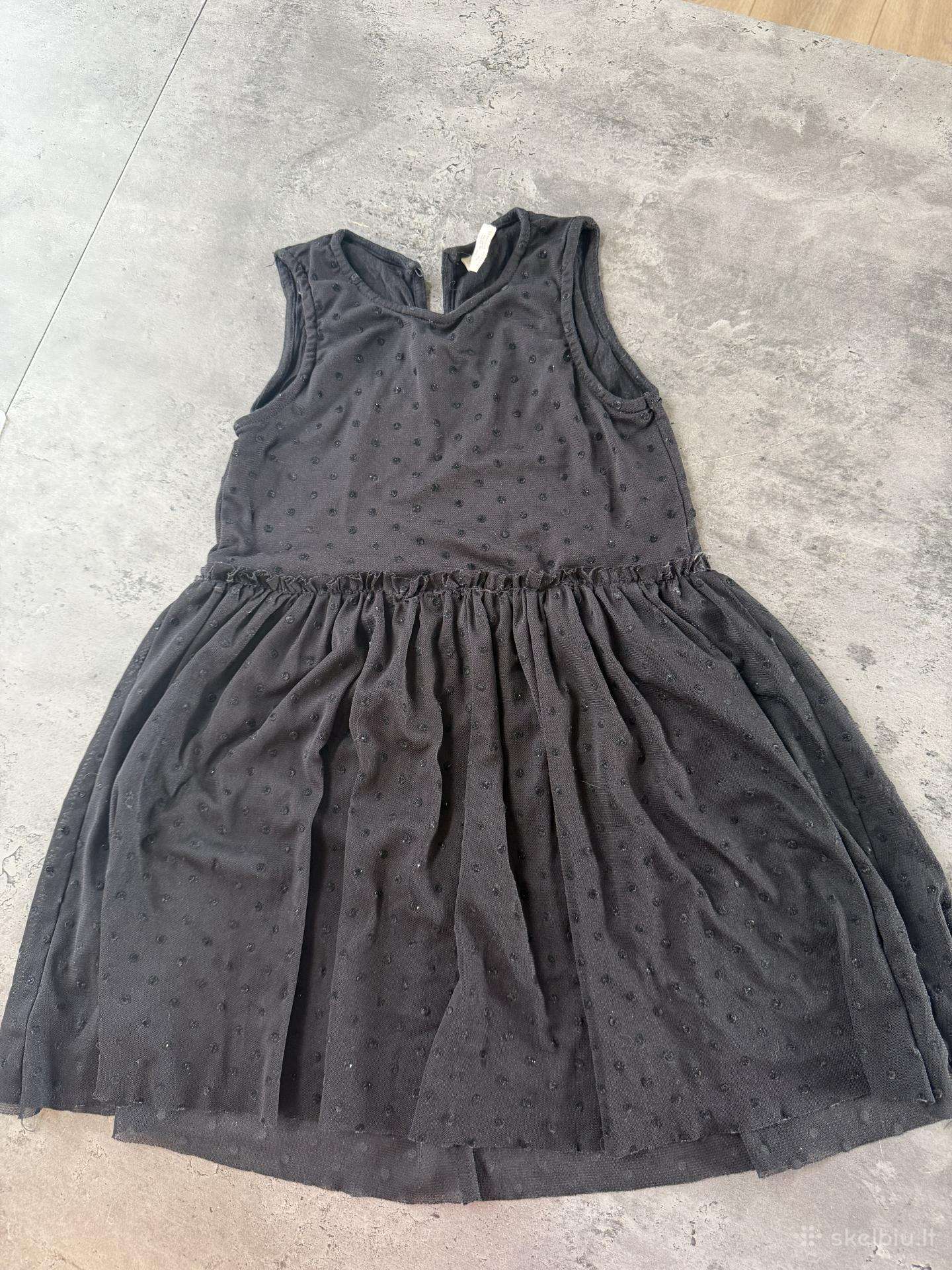 Juoda zara suknyte