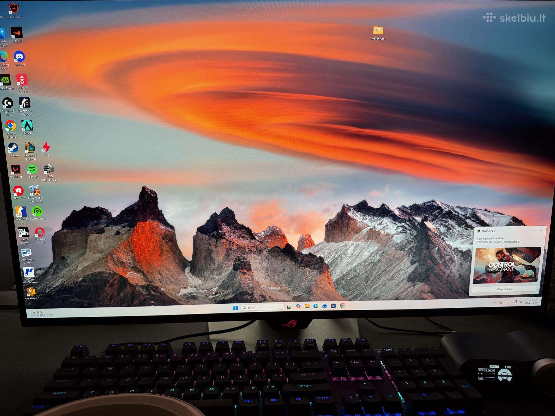 Gaming Setuprtx 5080 Ryzen 9 9950x3d 4k Ole