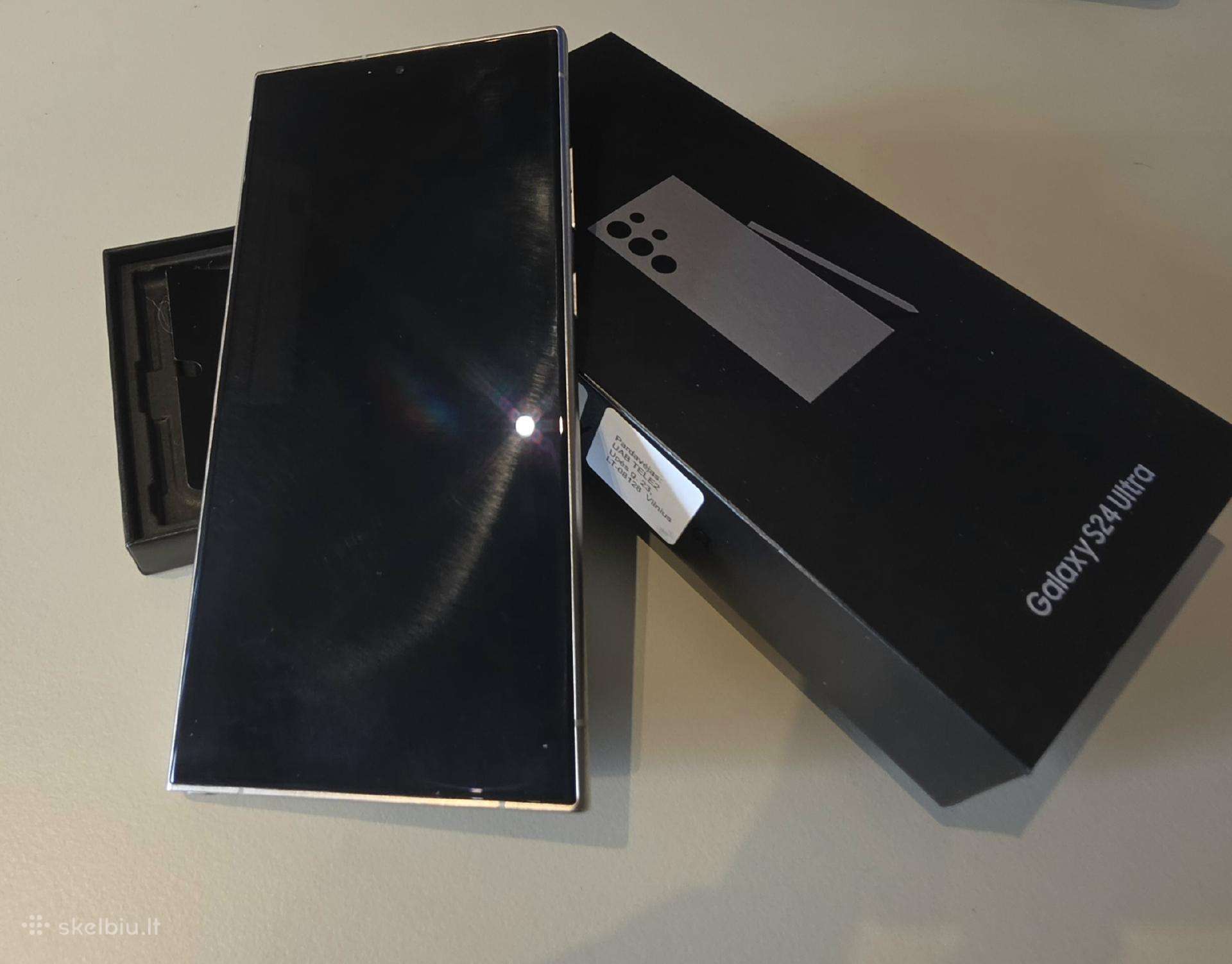 Parduodu Samsung Galaxy S24 Ultra, 256 GB