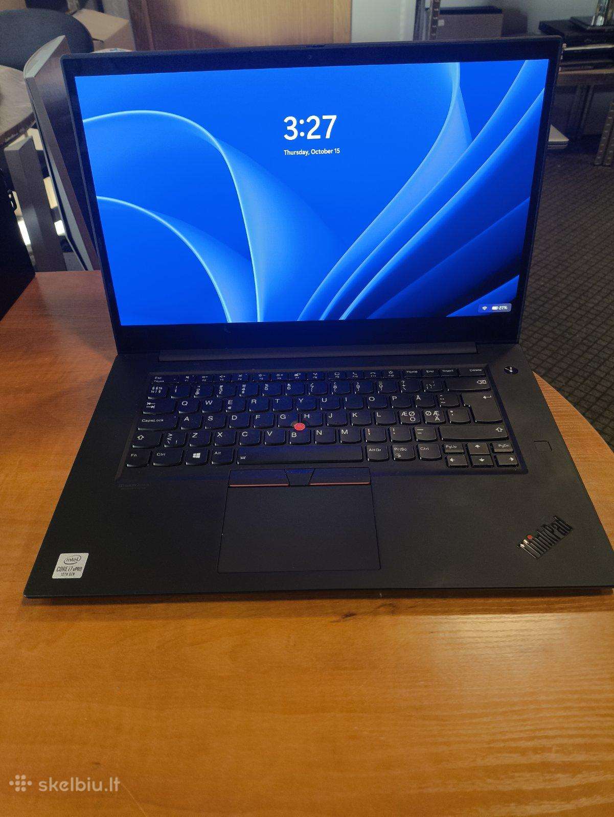 X1 Extreme Gen 3 i7-10850h 32gb 512gb Gtx 1650 Ti