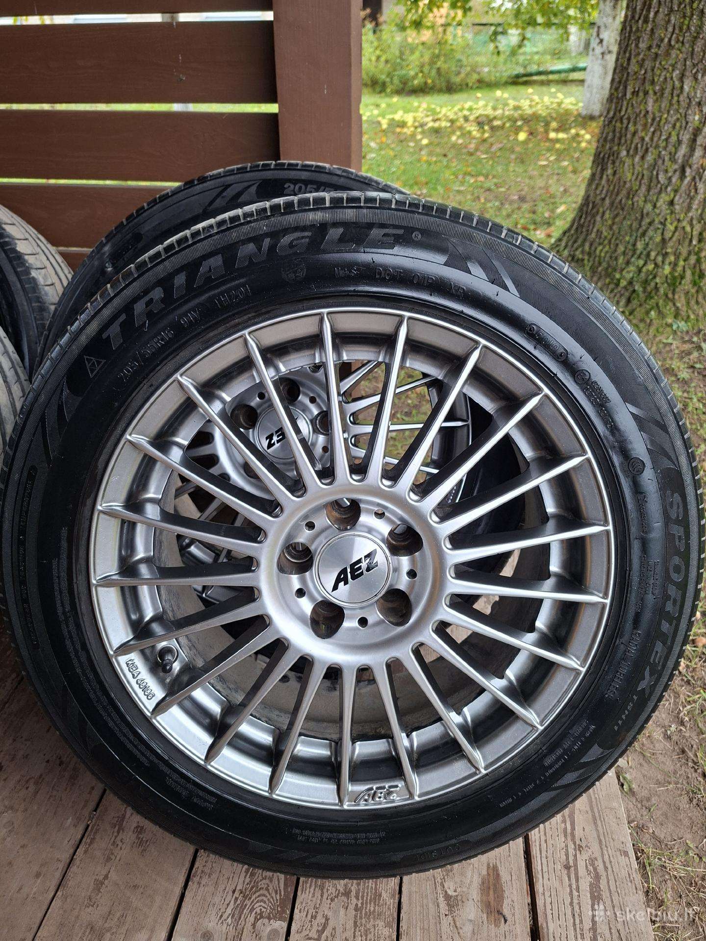 Tvarkingas Aez R16 ratų komplektas.
