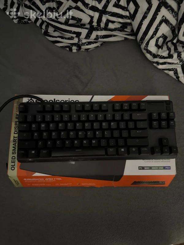 Steelseries Apex 7 Tkl mechaninė klaviatūra