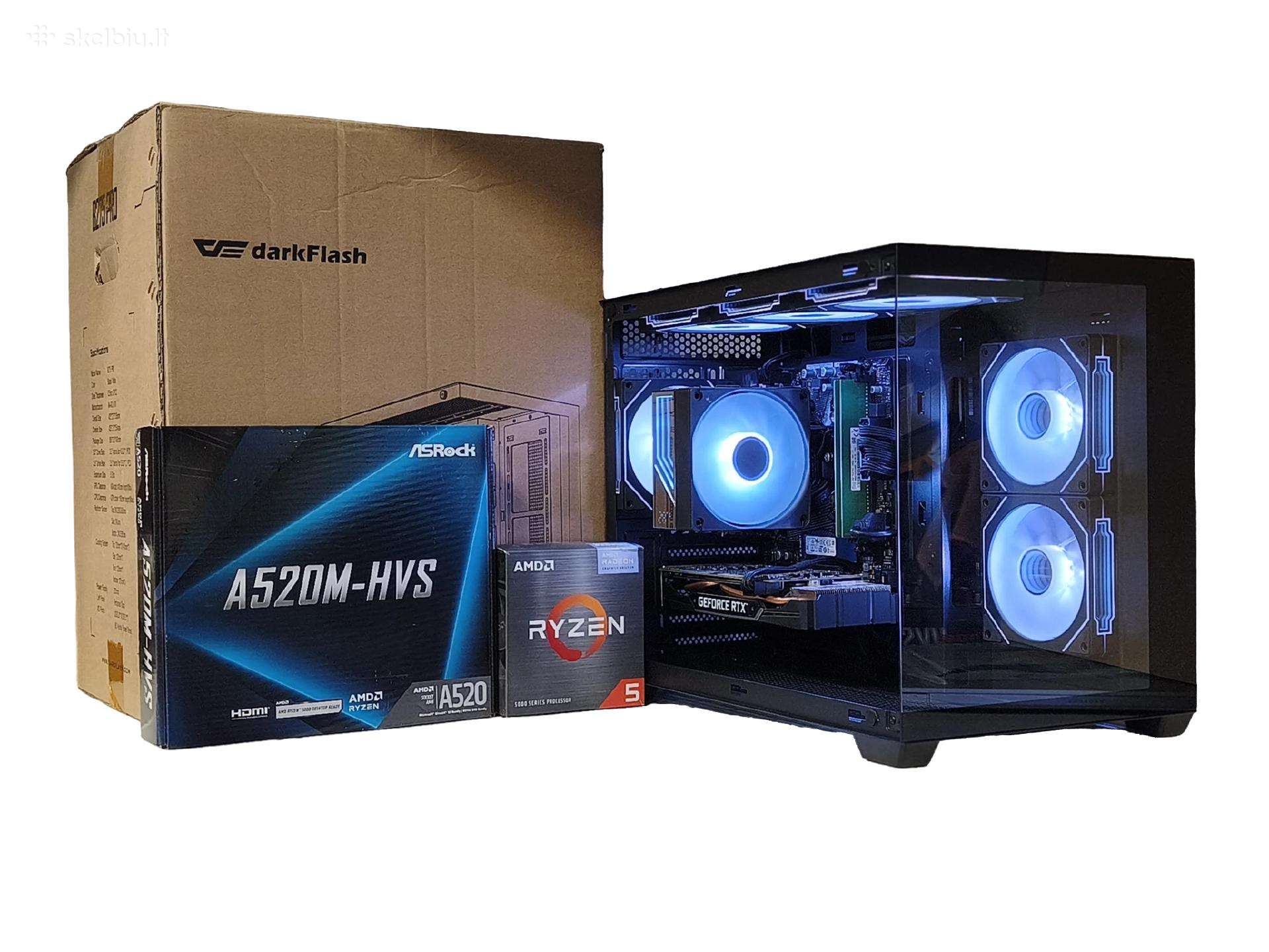 Ryzen 5 5500 Rtx 2060 super RAM 16gb 512gb + HDD