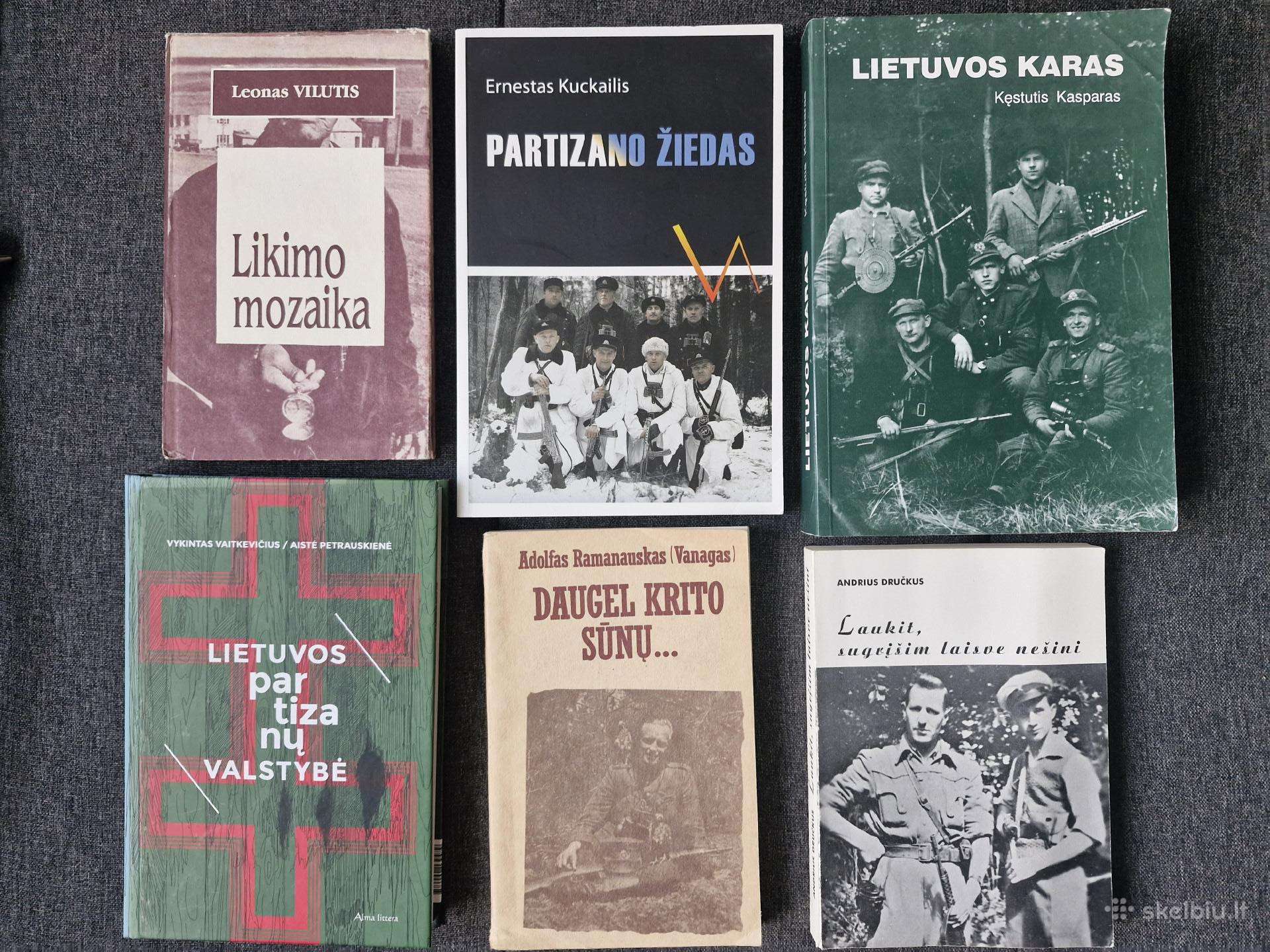 Knygos apie partizanus