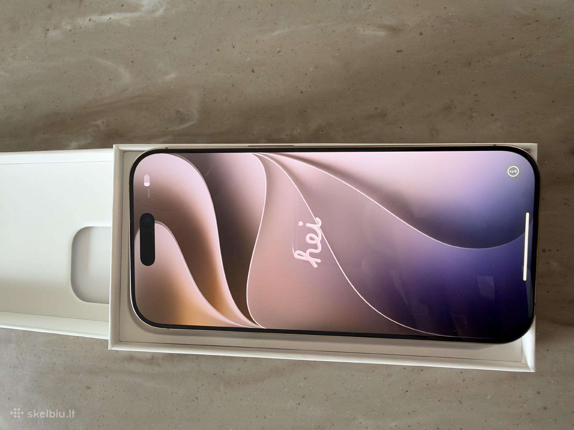 iPhone 16 Pro 128 GB Desert titanium