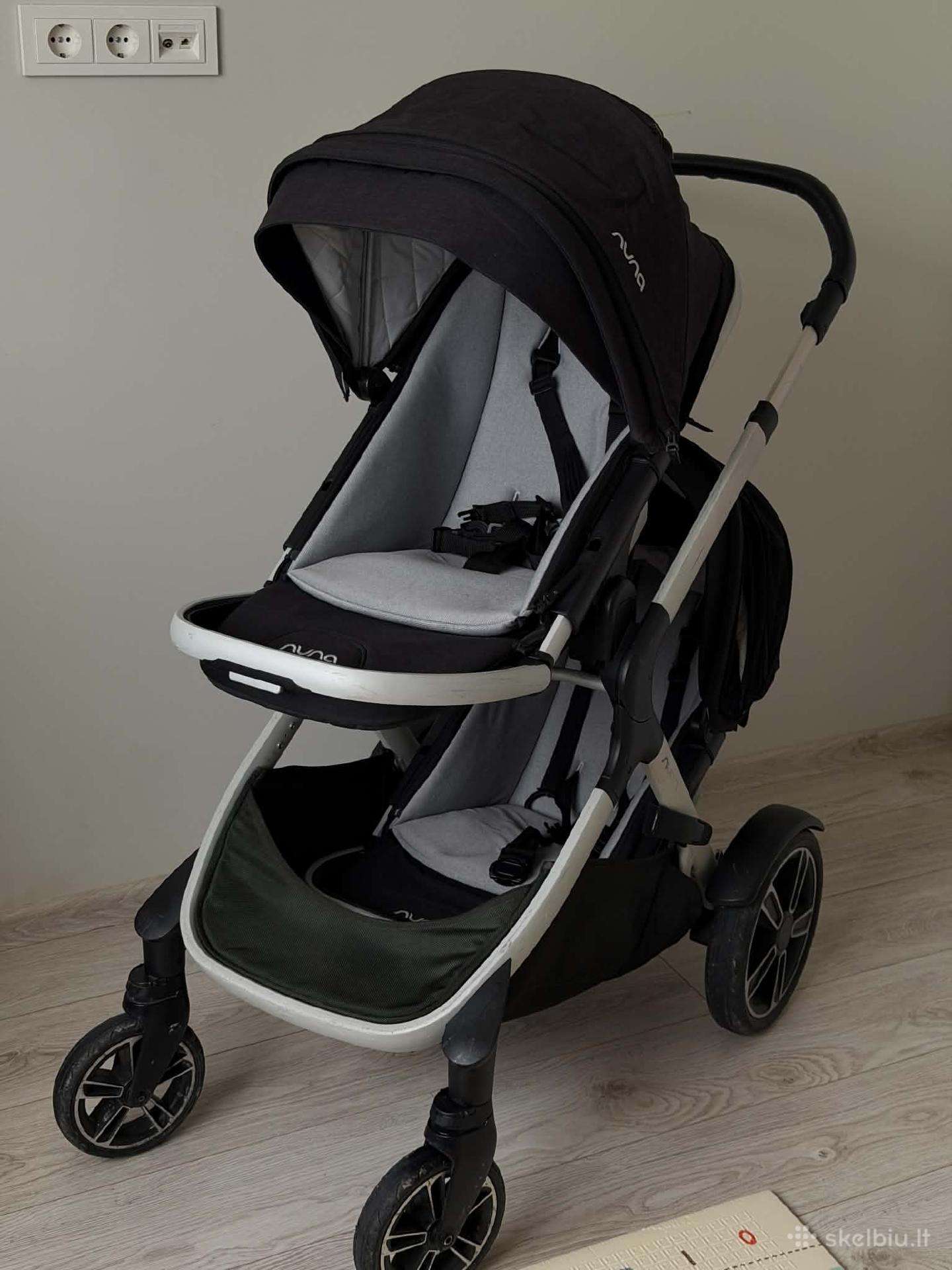 Pametinukų Vežimas + Cybex auto kėdutė su Isofix