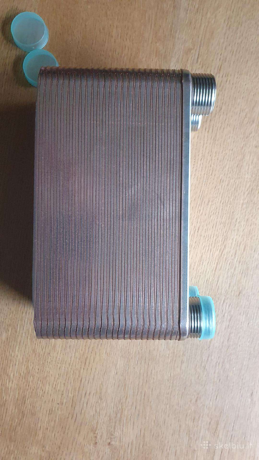 Šilumokaitis 1" 0.8m2 50 plokštelių Ss304 8m3/h