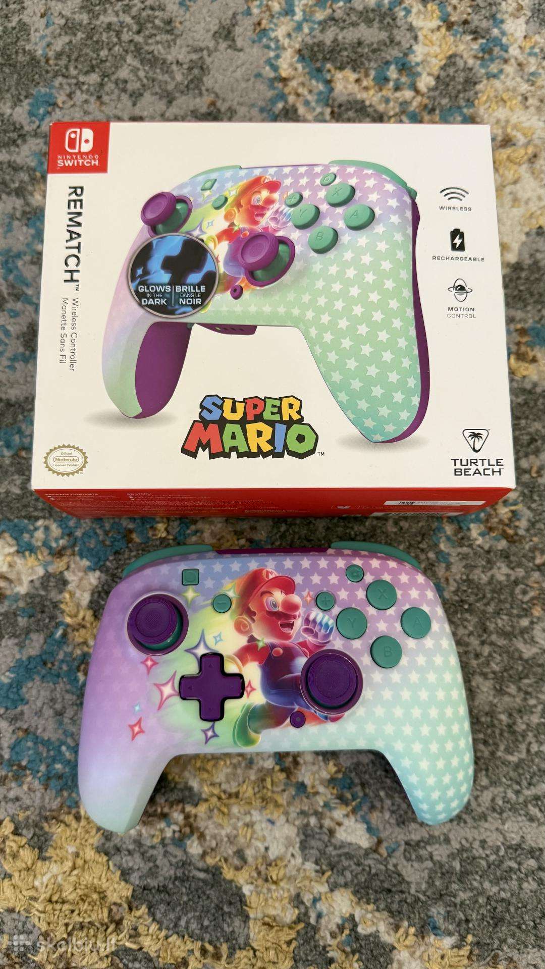 Belaidis nintendo pultas Turtle Beach Mario