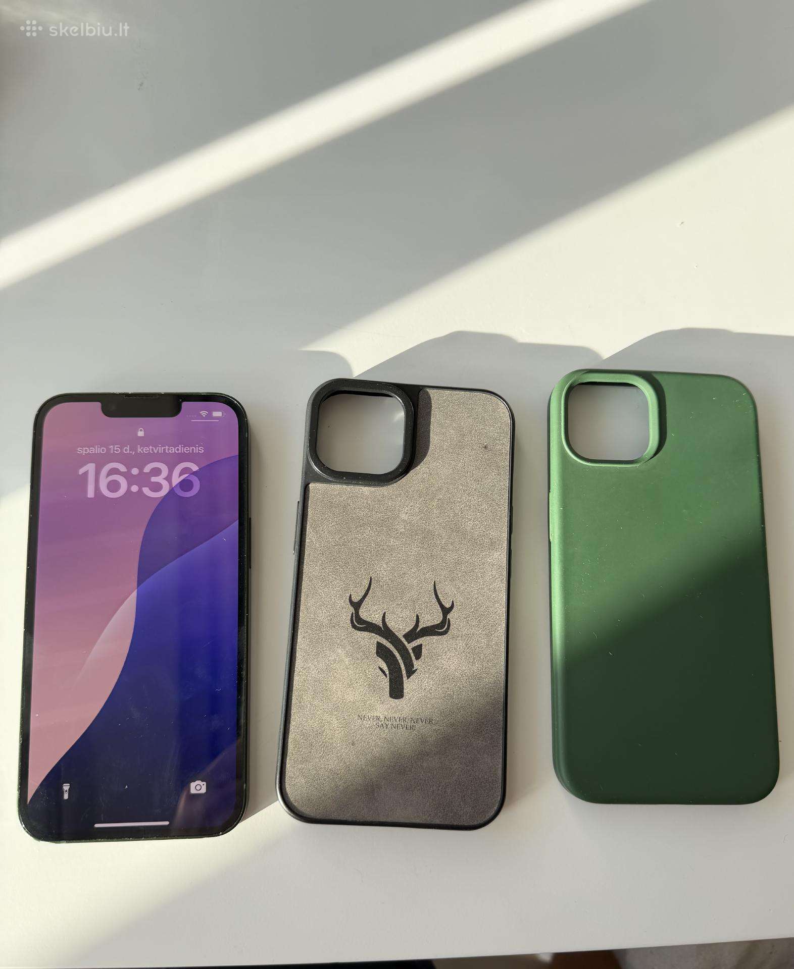 iPhone 13 128gb, 80% baterija, Face Id veikia – 19