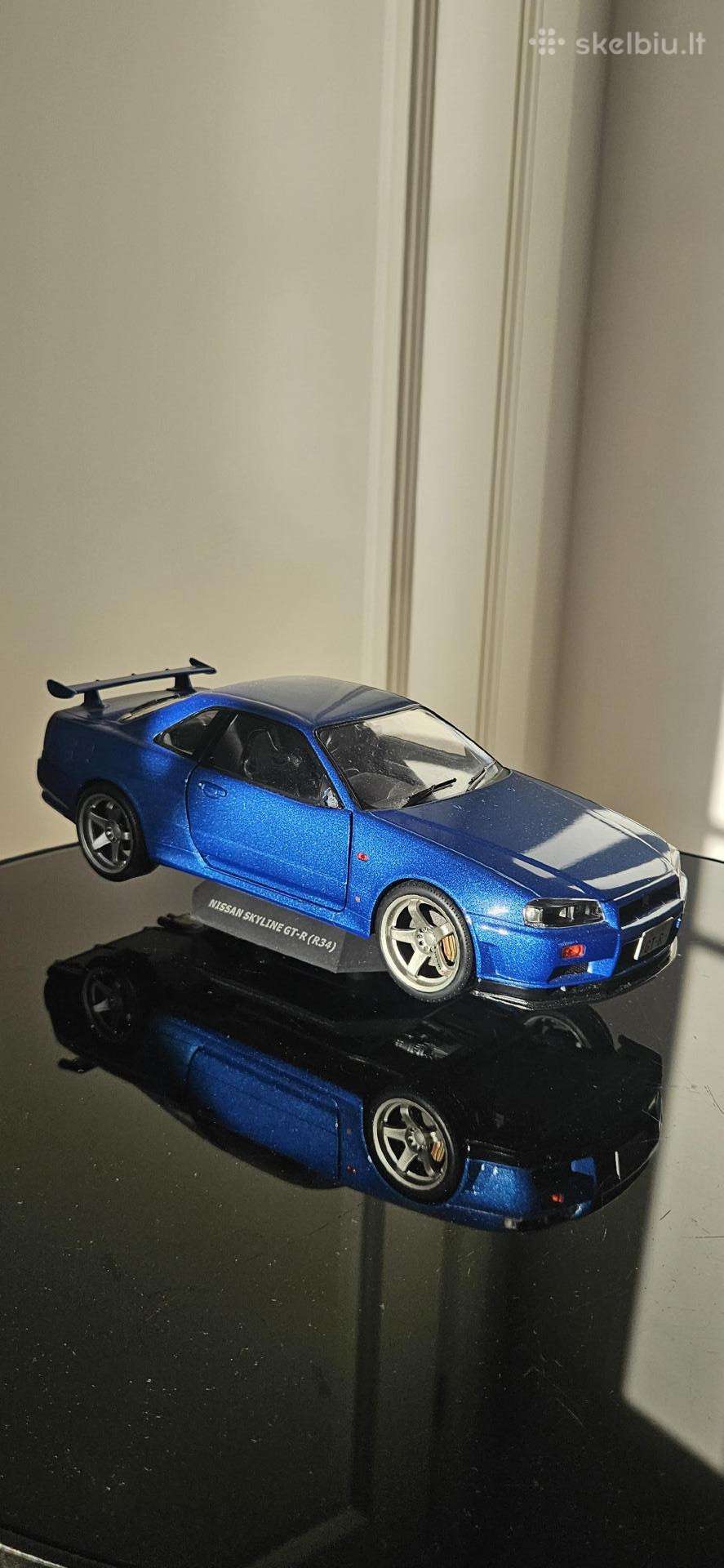 Nissan gtr r34 1:18