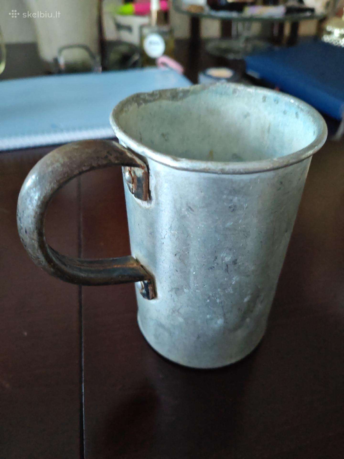 Aliuminio puodukas tu Laiku