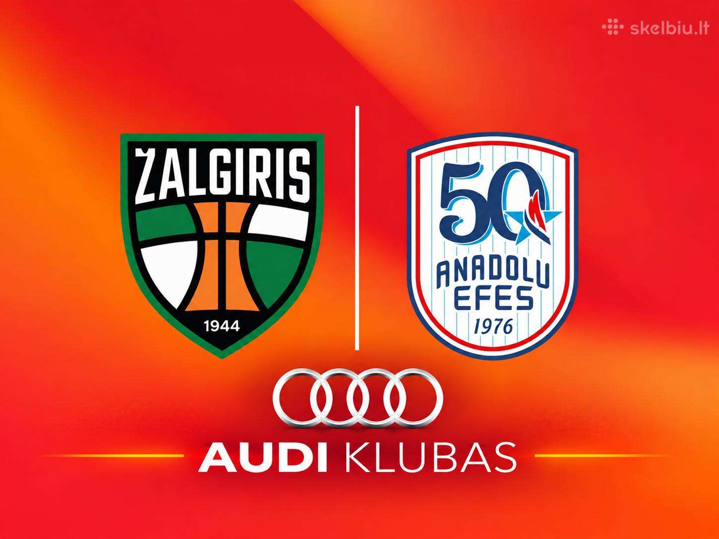 Žalgiris - Anadolu efes 10.16 Audi Klube