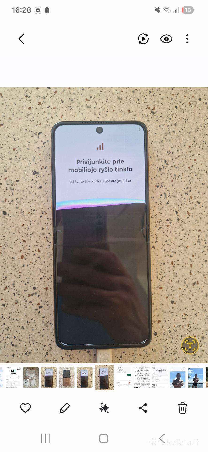 Motorola razr 60 ultra, su defektu