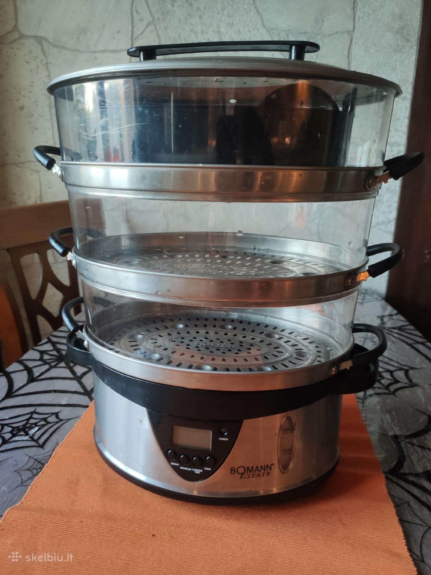 Bomann estate elektrinis garų puodas