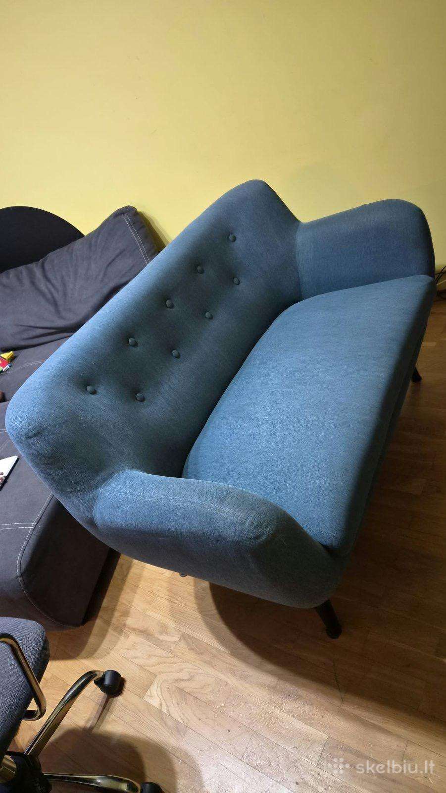 Parduodama mini sofkute ir foteliukas. Kompaktiški