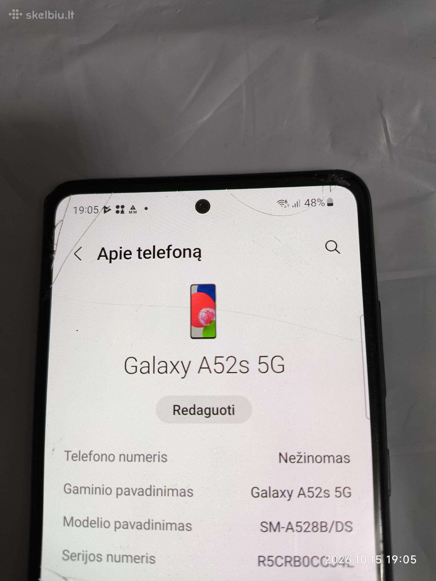 Samsung Galaxy A52s 5G