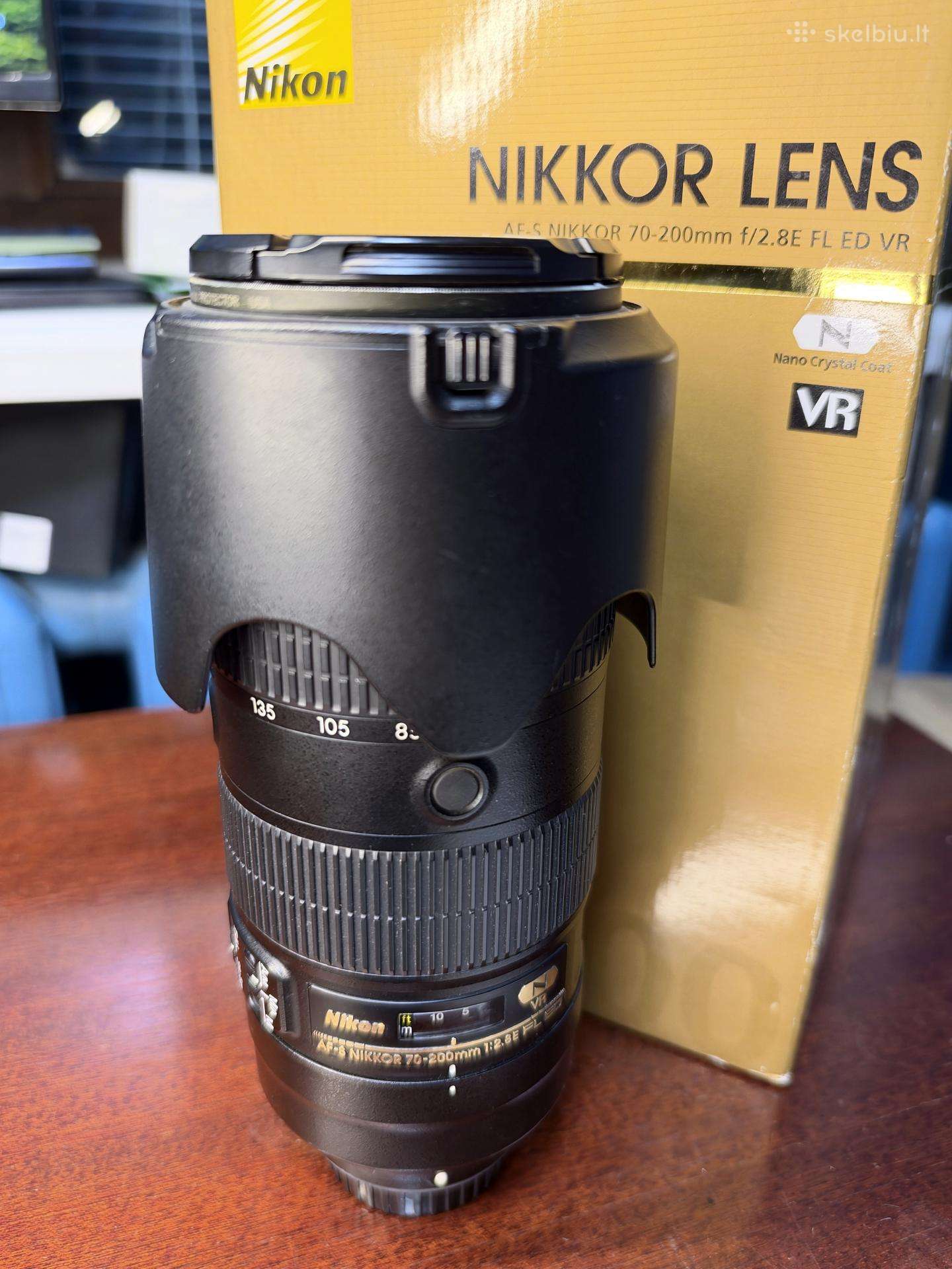 Af-s Nikkor 70-200mm 1:2.8e Fl Ed Vr