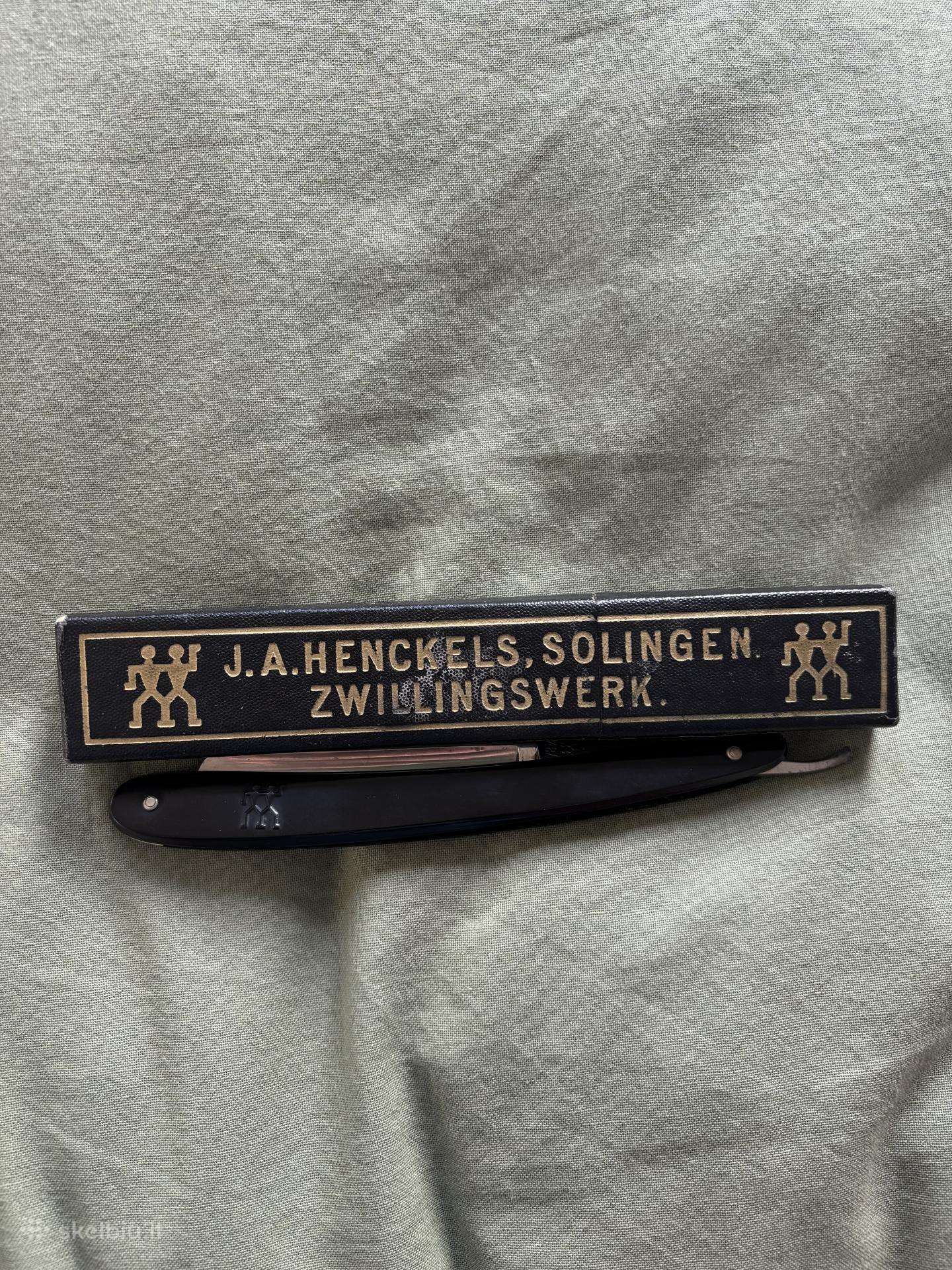J.a. Henckels Vintažinis skustukas