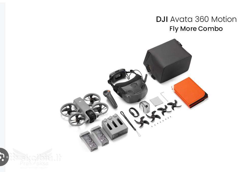 Dji Avata 360 fly more combo