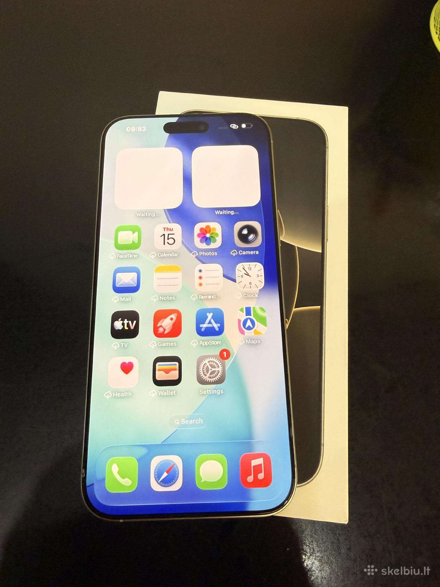 iPhone 16 pro max 512gb natural titanium