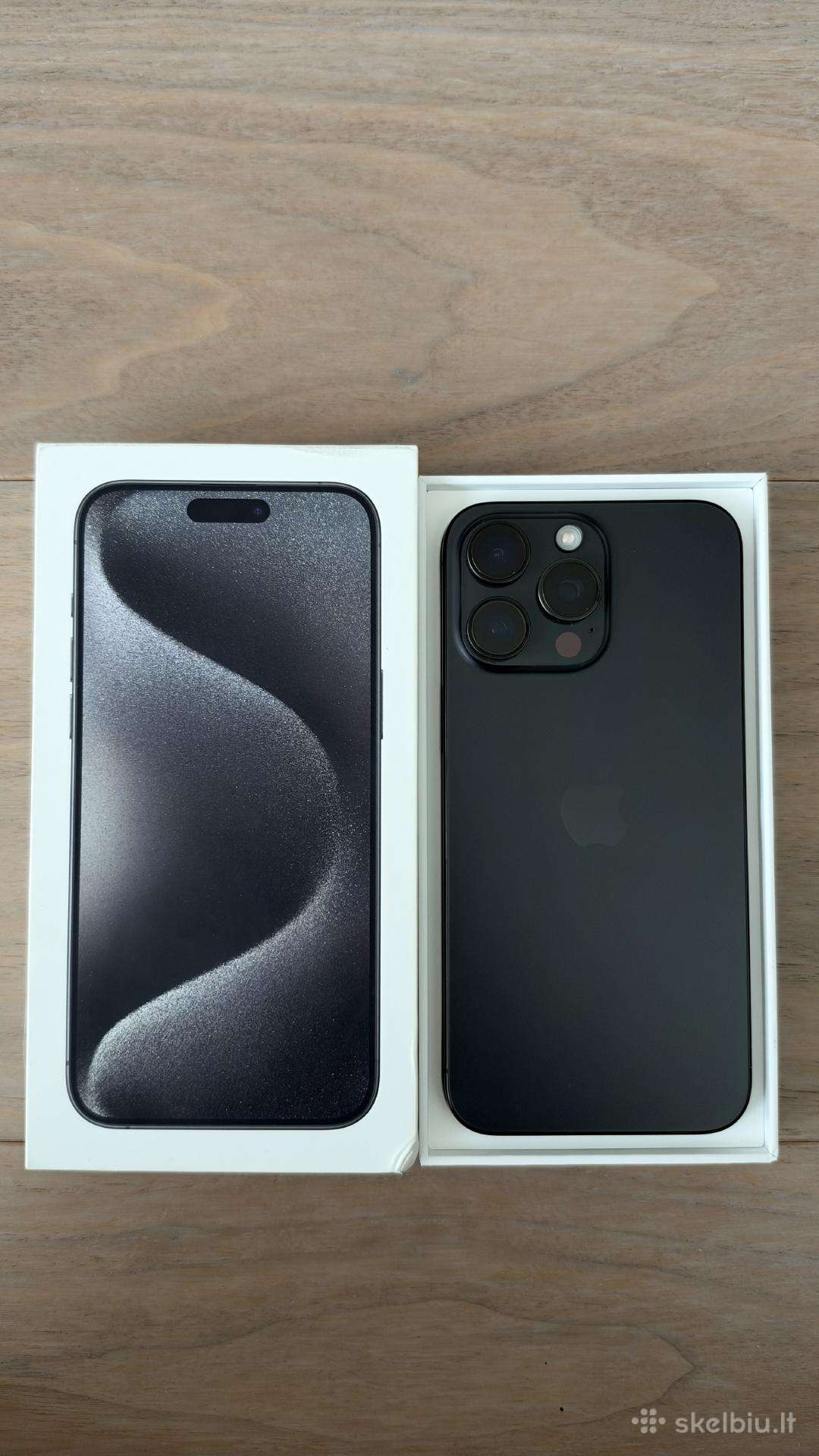 iPhone 15 Pro Max, Black Titanium, 512gb