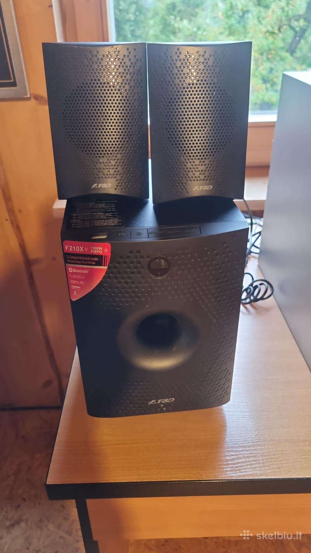F&d F210x 2.1 kolonėlės su Bluetooth