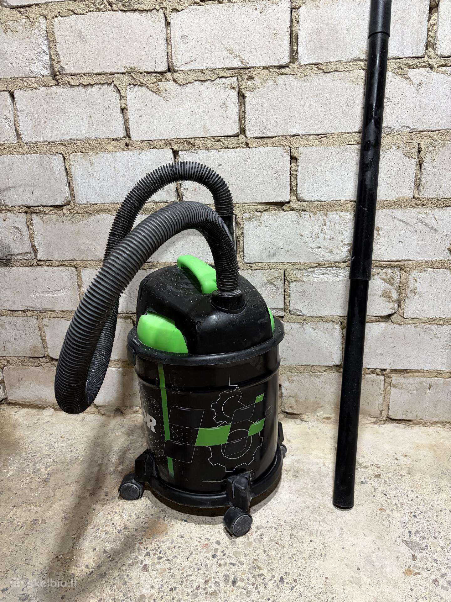 1200w statybinis siurblys italiskas 20l