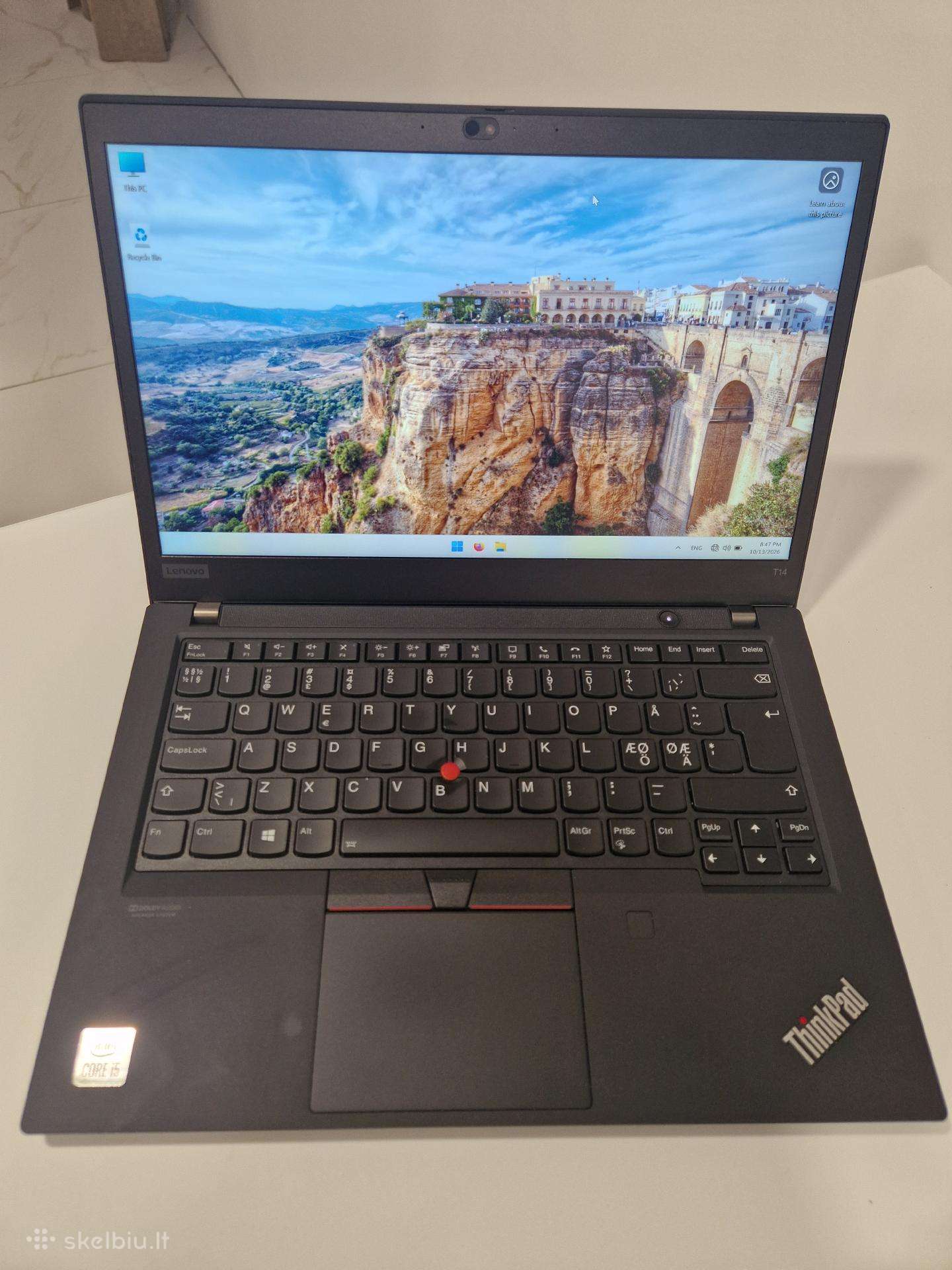 Lenovo Thinpad T14 Gen1 / i5-10210u/16gb/256ssd