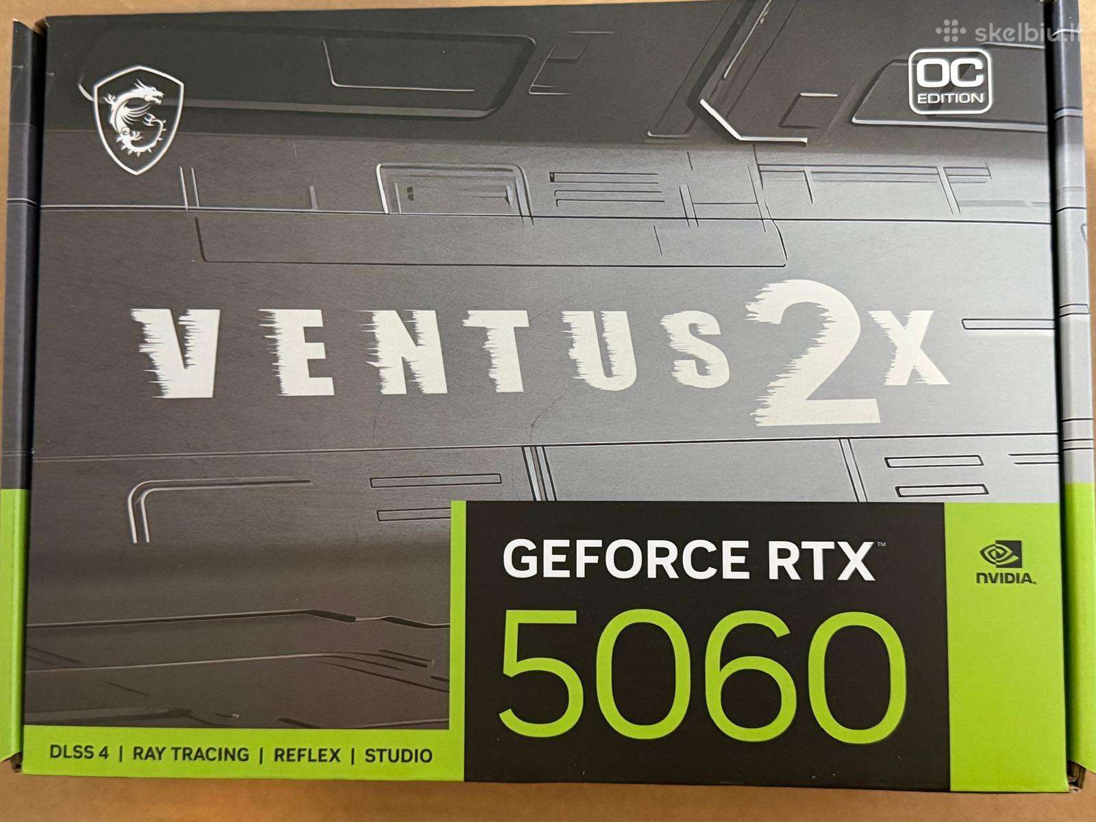 Nauja Msi Rtx5060 8gb