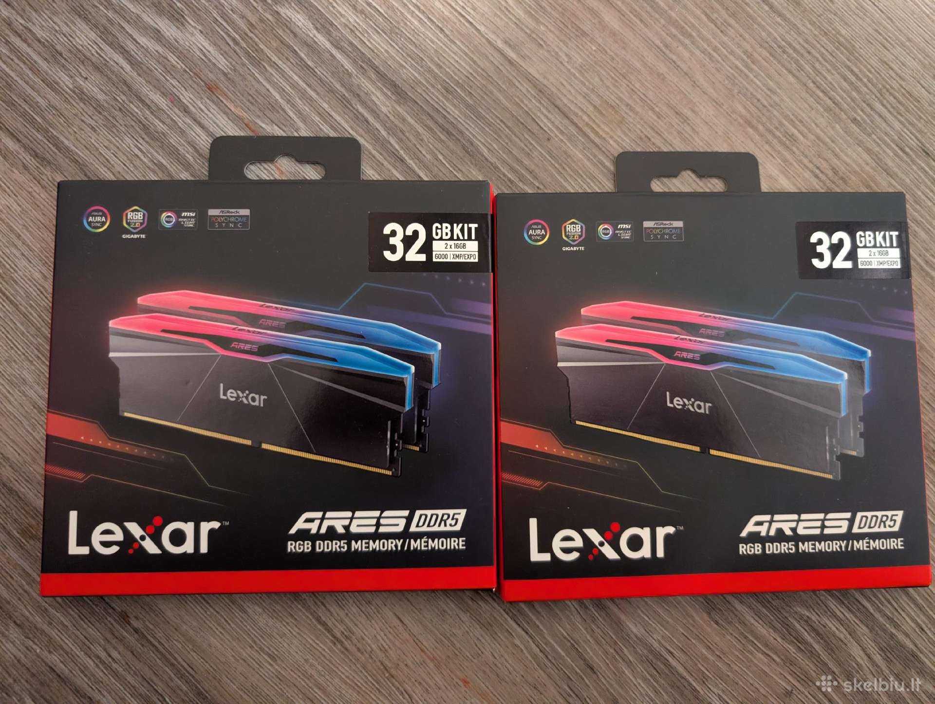 Ddr5 Lexar Ares 2nd Gen 32gb (2x16gb) 6000mhz Cl30