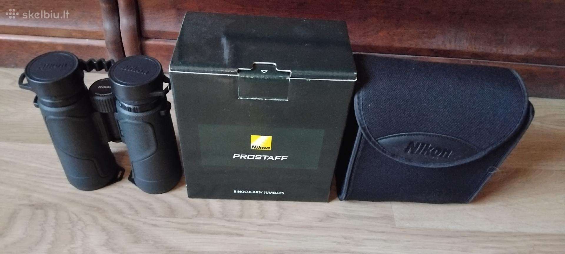 Visiškai nauji žiūronai „Nikon Prostaff P7 10x42“