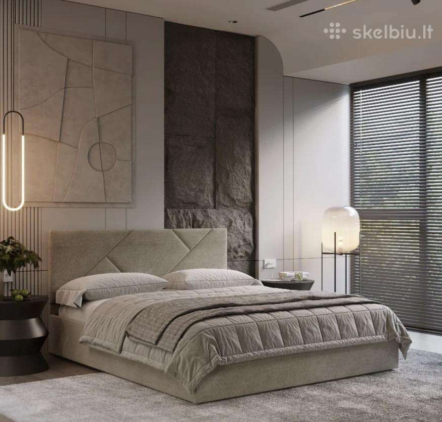 Parduodama nauja lova 140x200 su Dormeo čiužiniu