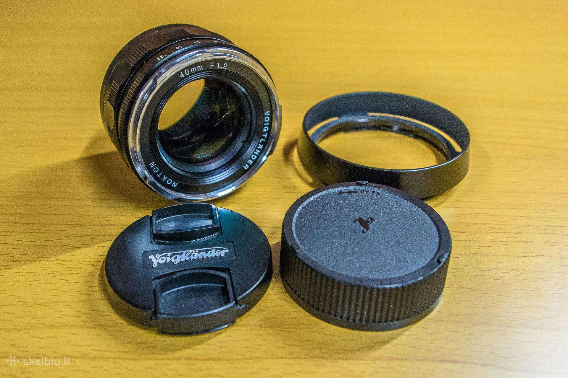 Voigtlander 40mm f1.2 Nokton Leica M