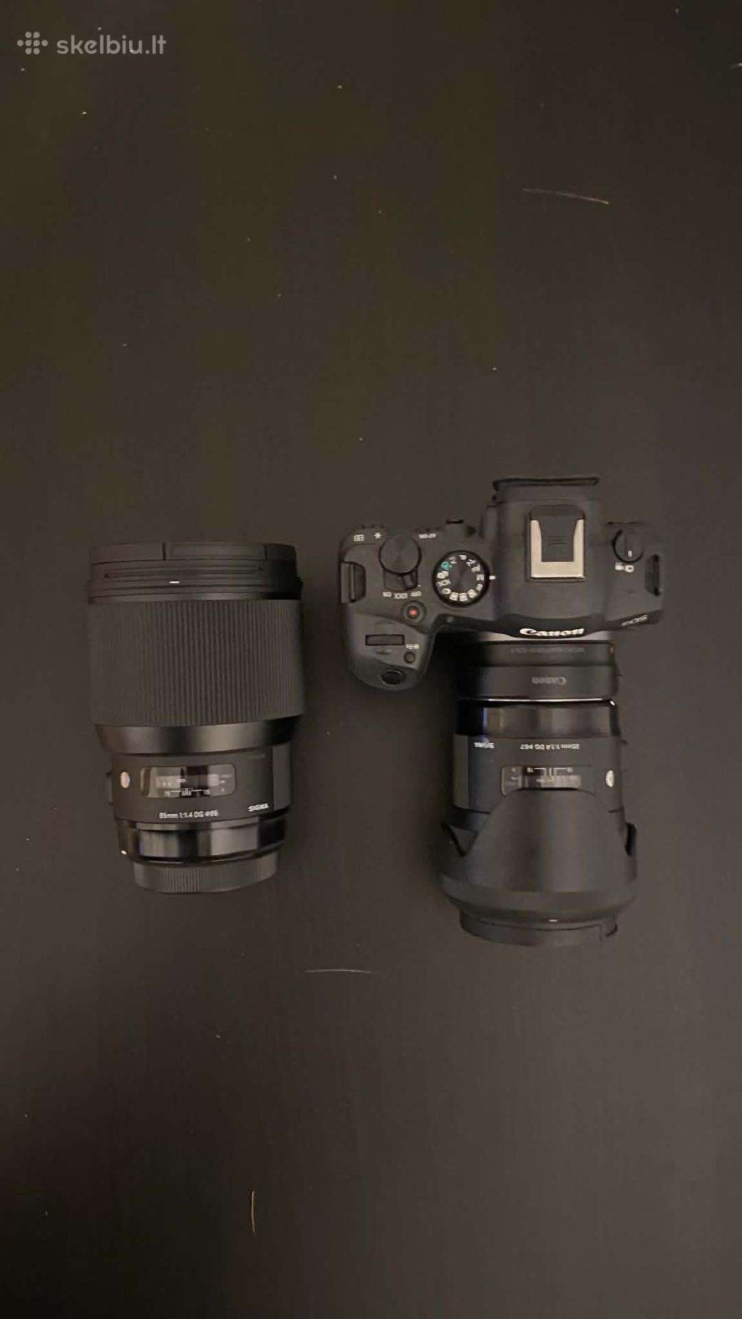 Canon R6 Mk2 + Sigma Art 85mm + Sigm Art 35mm