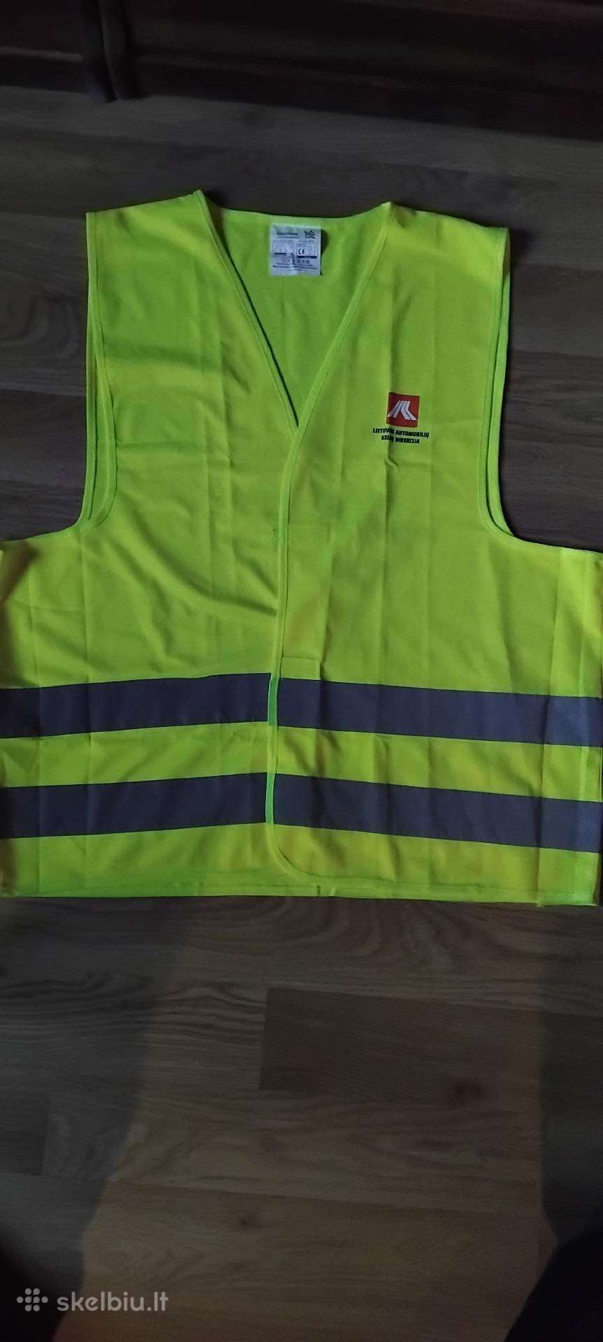 Nauja šviesą atspindinti saugos liemenė