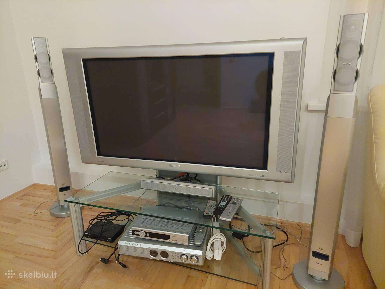 Philips televizorius su garsiakalbiais