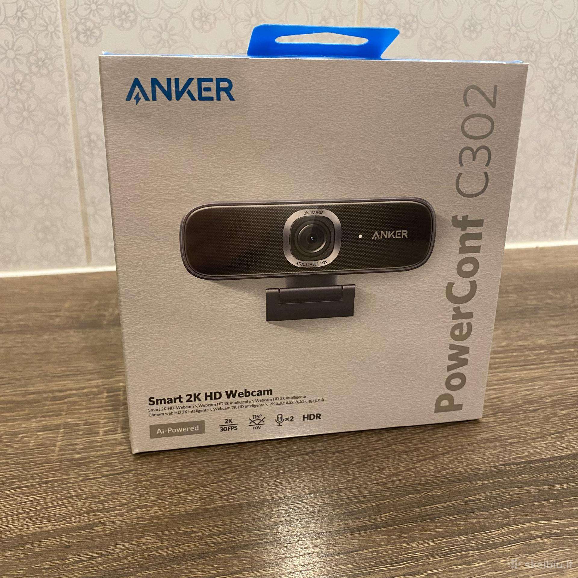 Anker Powerconf C302 2k webcam kamera