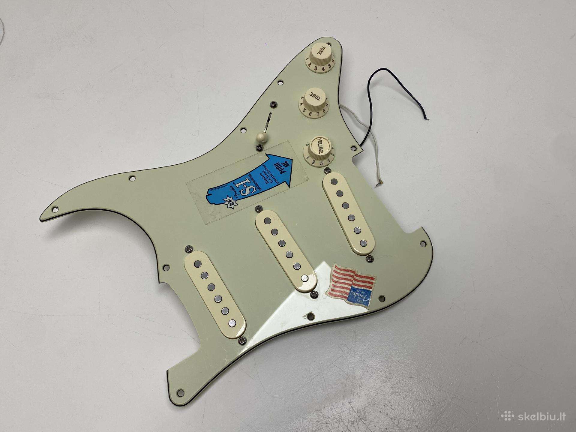 Fender Stratocaster Loaded Pickguard Scn & S-1