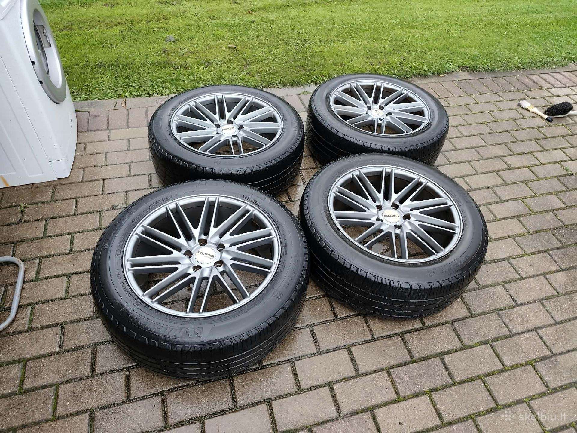 R18 8j Et45 ratlankiai Su Vasarinėmis Padangomis