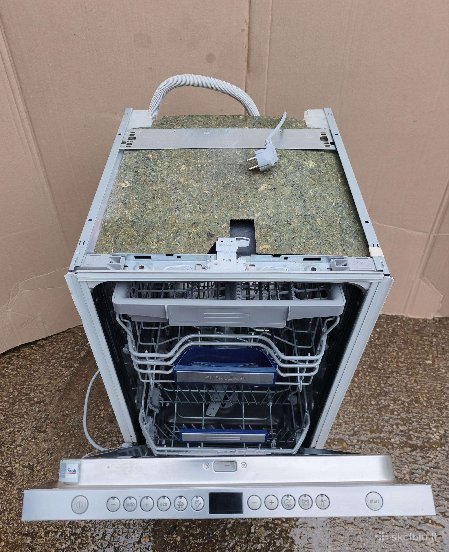 Įmontuojama indaplovė Siemens A+++ plotis 45cm