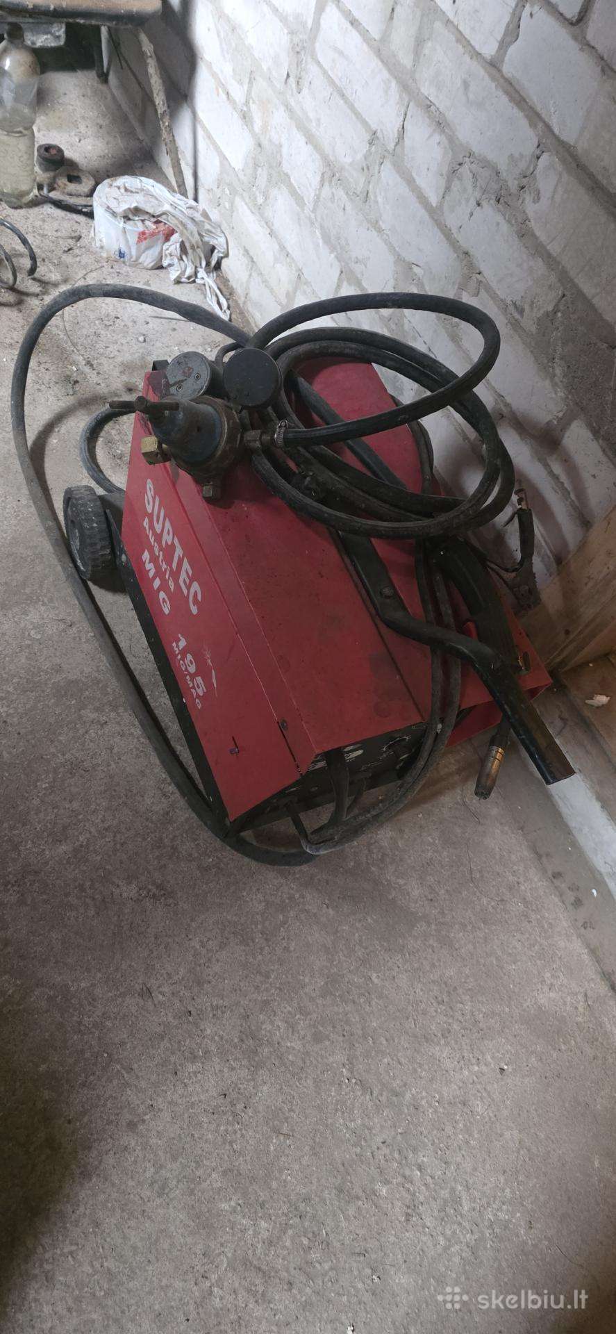 Pusautomatis suvirinimo aparatas Suptec mig 195