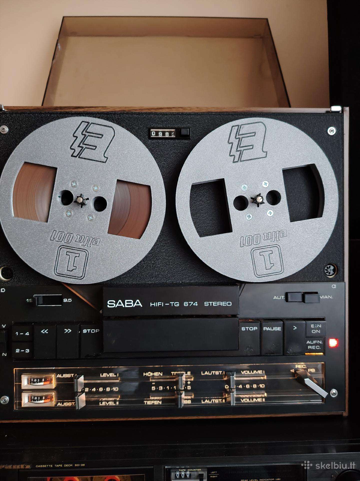 Juostinis magnetofonas Saba Tg 674 stereo