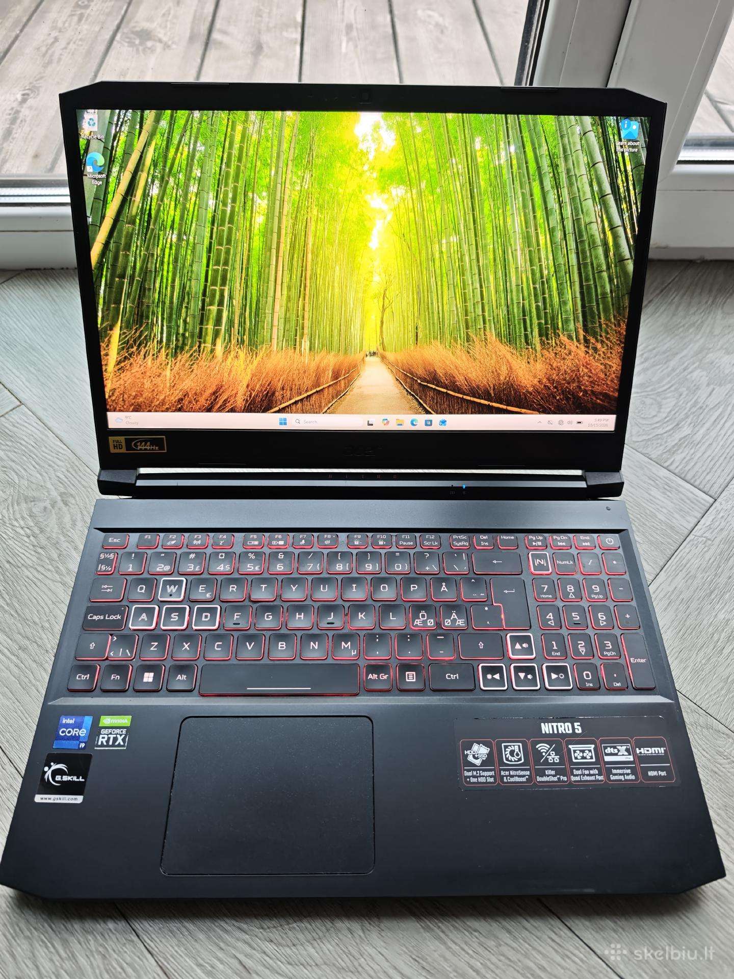 Acer Nitro 5, i9, Rtx 3060, 32 GB RAM